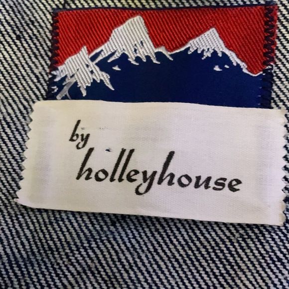 HOLLEYHOUSE Christmas Jean  Jacket Sz L - Picture 12 of 12